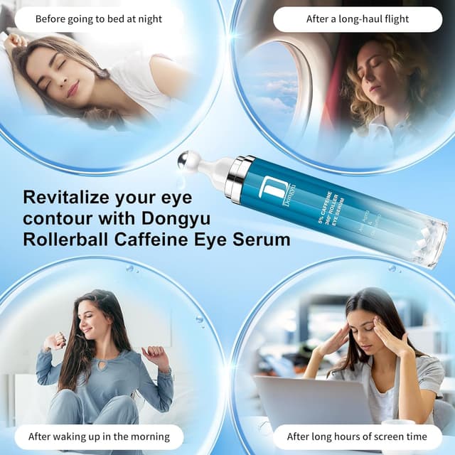 Additional view of the 5% Caffeine 360 Roller Eye Serum
